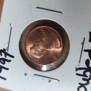 1997 Double Ear Lincoln Penny